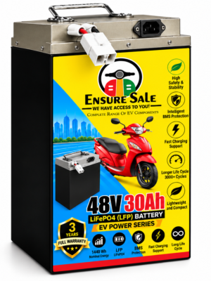 Ensure Sale 48V 30Ah LFP Lithium Battery Front View